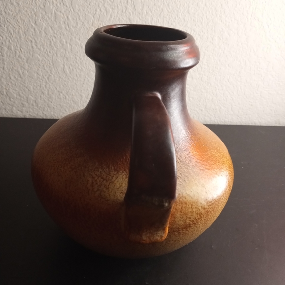 RARE VTG 1960s Signed Scheurich-Keramik Germany Fat Lava Glaze 8" Pitcher - Picture 2 of 8